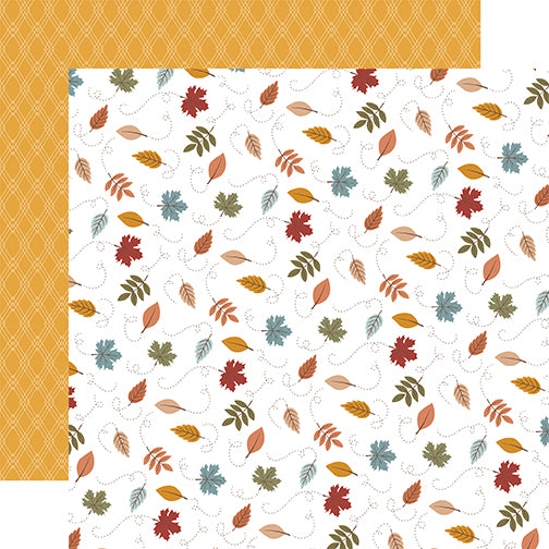 Echo Park Papers - Sweater Weather - Welcome Fall Leaves - 2 Sheets