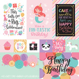 Echo Park Cut-Outs - It's Your Birthday - Girl -Multi Journaling Cards