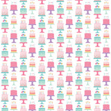 Echo Park Papers - It's Your Birthday - Girl - Birthday Girl Cakes - 2 Sheets