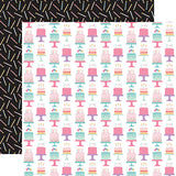 Echo Park Papers - It's Your Birthday - Girl - Birthday Girl Cakes - 2 Sheets