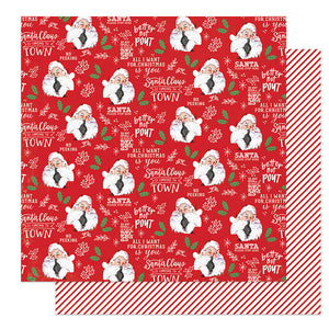 Photo Play Papers - North Pole Trading Co. - Better Not Pout - 2 Sheets