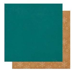 Photo Play Papers - North Pole Trading Co. - Solids + Blue/Gold - 2 Sheets