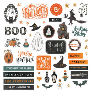 Photo Play 12x12 Cardstock Stickers - Trick or Treat