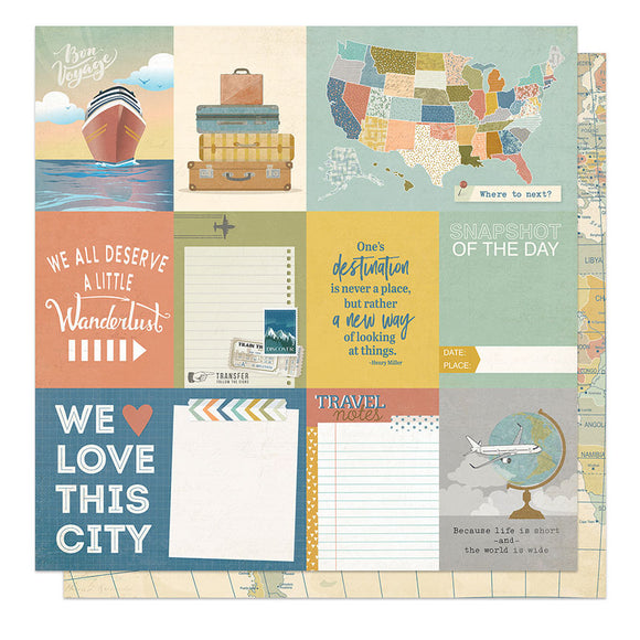 Photo Play Cut-Outs - Travelogue - Wanderlust