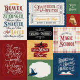 Echo Park Cut-Outs - Wizards and Company - Multi Journaling Cards