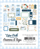 Echo Park Frames & Tags Die-Cuts - Welcome Baby - Boy