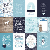 Echo Park Cut-Outs - Winter Magic - 3x4 Journaling Cards