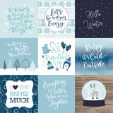Echo Park Cut-Outs - Winter Magic - 4x4 Journaling Cards