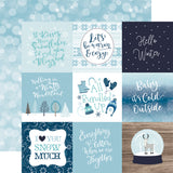 Echo Park Cut-Outs - Winter Magic - 4x4 Journaling Cards