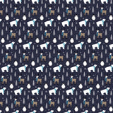 Echo Park Papers - Winter Magic - Blizzard Animals - 2 Sheets