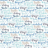 Echo Park Papers - Winter Magic - Icy Snowflakes - 2 Sheets