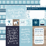 Echo Park Cut-Outs - Winter Magic - 4x6 Journaling Cards