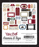 Echo Park Frames & Tags Die-Cuts - Witches & Wizards