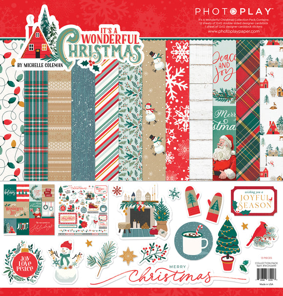 Photo Play Collection Kit - It's a Wonderful Christmas