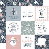 Echo Park Cut-Outs - Winterland - 4x4 Journaling Cards