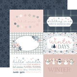 Echo Park Cut-Outs - Winterland - 6x4 Horizontal Journaling Cards
