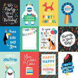 Echo Park Cut-Outs - It's Your Birthday - Boy - 3x4 Journaling Cards