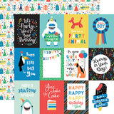 Echo Park Cut-Outs - It's Your Birthday - Boy - 3x4 Journaling Cards