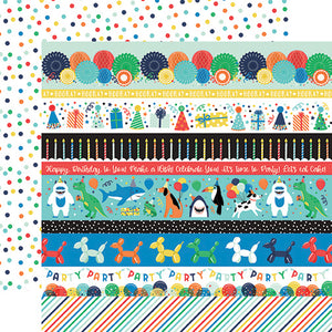 Echo Park Cut-Outs - It's Your Birthday - Boy - Border Strips