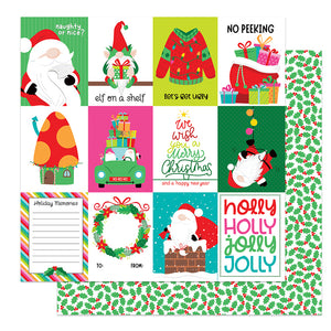 Photo Play Cut-Outs - Tulla & Norbert's Christmas Party - Holly Jolly