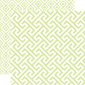 Echo Park Papers - Style Essentials - Sprig Geometric - 2 Sheets