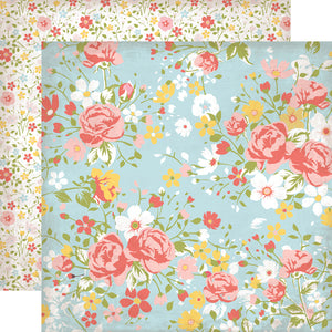 Echo Park Papers - Sisters - Sisters Floral - 2 Sheets