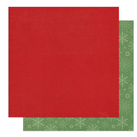 Photo Play Papers - North Pole Trading Co. - Solids + Red/Green - 2 Sheets