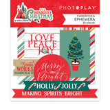 Photo Play Ephemera Die Cuts - It's a Wonderful Christmas