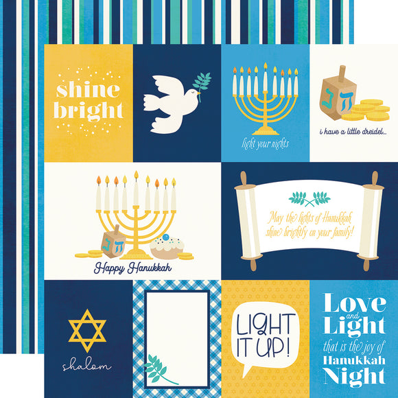 Simple Stories Cut-Outs - Happy Hanukkah - Element Cards