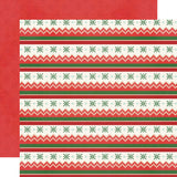 Simple Stories Papers - Ugly Christmas Sweater - Eat, Drink, and Be Tacky - 2 Sheets
