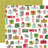 Simple Stories Papers - Holly Days - No Peeking - 2 Sheets