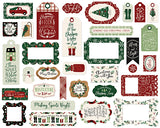 Echo Park Frames & Tags Die-Cuts - A Cozy Christmas