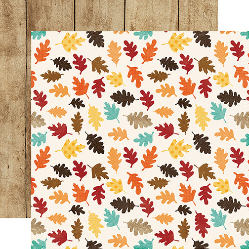 Echo Park Papers - A Perfect Autumn - Lovely Leaves - 2 Sheets