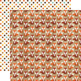 Echo Park Papers - A Perfect Autumn - Silly Fox - 2 Sheets