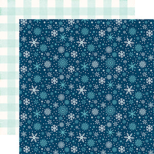 Echo Park Papers - A Perfect Winter - Snowy Night - 2 Sheets