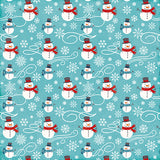 Echo Park Papers - A Perfect Winter - Snowmen Fun - 2 Sheets