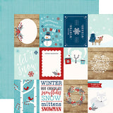 Echo Park Cut-Outs - A Perfect Winter - 3x4 Journaling Cards