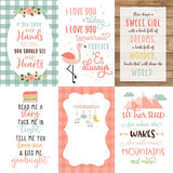 Echo Park Cut-Outs - Baby Girl - 4x6 Vertical Journaling Cards