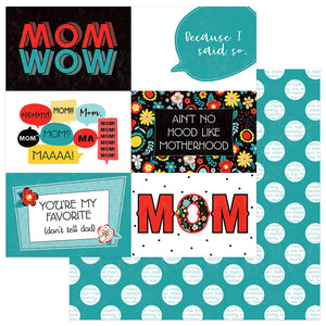 Photo Play Cut-Outs - Best Mom Ever - Because I Said So