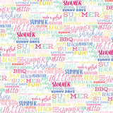 Echo Park Papers - Best Summer Ever - Summer Words - 2 Sheets