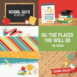 Echo Park Cut-Outs - Back to School - 4x6 Journaling Cards