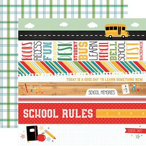 Echo Park Cut-Outs - Back to School - Border Strips