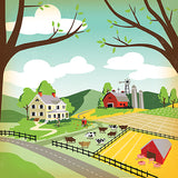 Carta Bella Papers - Country Kitchen - Farm Land - 2 Sheets