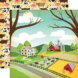 Carta Bella Papers - Country Kitchen - Farm Land - 2 Sheets