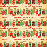 Carta Bella Papers - Country Kitchen - Preserve and Pickle - 2 Sheets