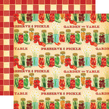 Carta Bella Papers - Country Kitchen - Preserve and Pickle - 2 Sheets