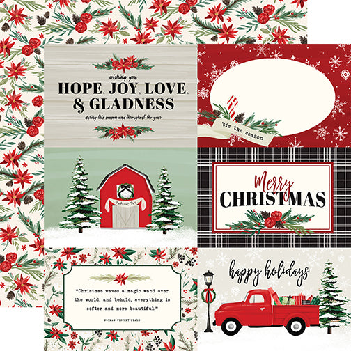 Carta Bella Cut-Outs - Christmas Market - 4x6 Journaling Cards