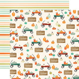Carta Bella Papers - Fall Market - Wagon Time - 2 Sheets