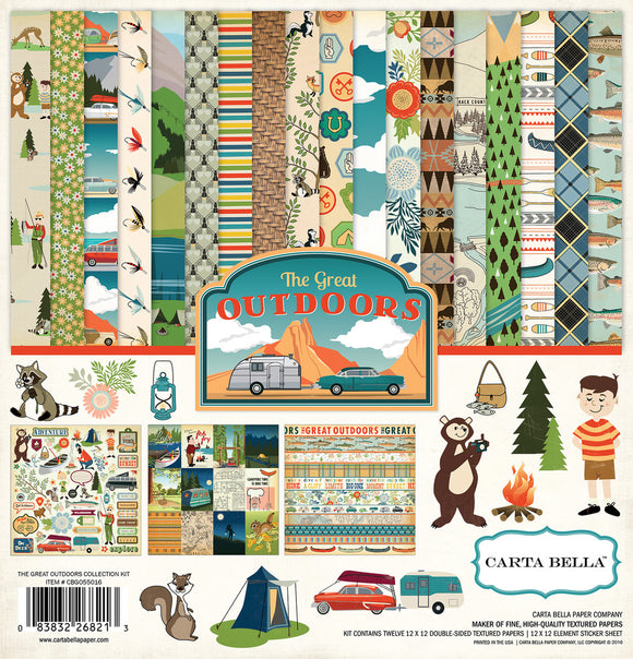 Carta Bella Collection Kit - The Great Outdoors