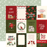 Carta Bella Cut-Outs - Hello Christmas - 3x4 Journaling Cards